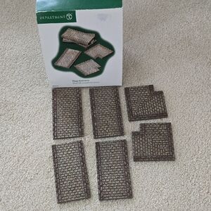 Department 56 Brick Pathway Set - Brown